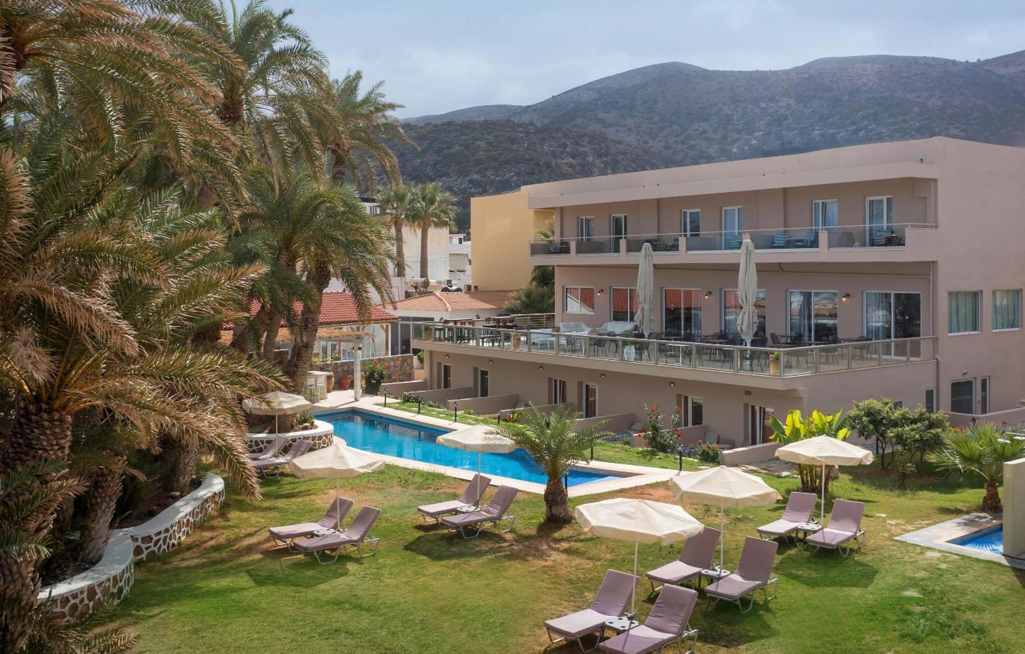 Zeus Hotels Palm Beach Сталида Экстерьер фото