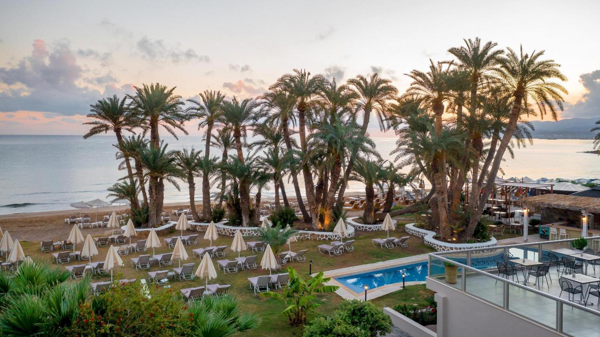 Zeus Hotels Palm Beach Сталида Экстерьер фото